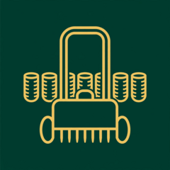 Lawn aeration service